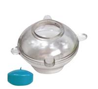 Candle Making Moulds | PC Soap Molds For Floating Candle Making | 3D Candle Mold For Making Candle Decorations For Holiday Party