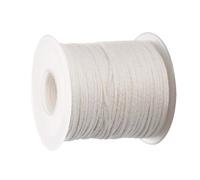 Candle Making Wicks - 61 m Cuttable Handmade DIY Craft Supplies, Candle Wick Spool for Lanterns and Kerosene, Craft Thread with Easy Burn, Holiday Decor, Festive String for Alcohol Burner and Parafin