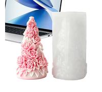 Candle Mold - Silicone, 2.67x4.60in Molds Craft Reusable | Non-Stick Tree Shape Casting Mold, DIY Holiday Candle And Decor Molds For Home Decoration, Festive Crafts, Family Activities, Beginner