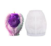 Candle Molds, Angel Silicone Shape Tools, Medium Size for Wax Soap Clay Plaster Chocolate, Durable Flexible Silicone Material, Craft Supplies for Home Decor Art Projects, DIY Epoxy and Candle Making