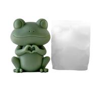Candle Molds Silicone - 8cm Dog, Turtle & Frog Animal Shape Mold | Silicon Moulds | Flexible, Heat-Resistant DIY Wax Craft Tool For Scented Candles, Baking & Home Decor