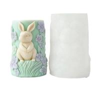 Candle Molds Silicone,Rabbit Egg Reusable Tool | Easter Candle Making Mold | for Family Students Adults Men Women Easter Birthday Party Home Indoor