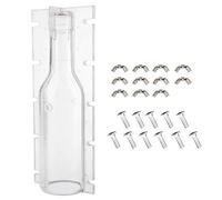 Candle Pattern Candle Containers, Cement Pattern for Candle Making Products, DIY Transparent Plastic Decorative Pattern