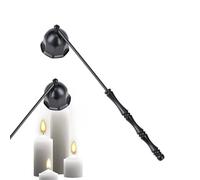 Candle Put Out Tool - Bell Shaped Long Handle Extinguisher | Stainless Steel Candle Flame Snuffer | Small Vintage Decor For Outdoor Home Kitchen Hotel Camping Birthday Holiday Party Family Adults