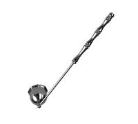 Candle Snuffer - Stainless Steel Candle Stopper Wick Dipper | Bell Shaped Long Handle Extinguisher | Vintage Candles Stopper Wick Dipper for Birthday Holiday Outdoor Bedroom Living Room
