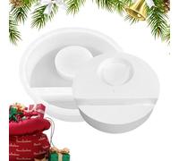 Candle Stick Mold - Silicone, 8.5x8.5cm Star Candlestick Mould Creative Design | Easy-Use And Food-Grade Candle Making Mold, Resin Candles Holder For Christmas, Home Décor, DIY Crafts, Gift Making