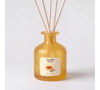 Candle Street, Ambientador de varillas de calabaza brûlée, 250 ml, calabaza, caramelo, vainilla, colección Voglia di zucca