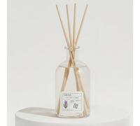 Candle Street Ambientador para ambientes con varillas «N°01 - Para el sueño» lavanda y almizcle, difusor natural para dormitorio, idea de regalo para el día de la madre, fabricado en Italia (medio