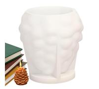 Candle Wax Molds - Pine Cone Silicone 7.5x7.7cm, Reusable Crafting Tools | Long-Lasting Christmas Decorations Casting Molds for Wax Plaster Soap Clay Chocolate Cake Arts Crafts Holiday Table Decor