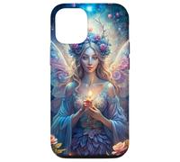 Candlelit Forest Fairy Floral Fantasy Moonlight Glow Look Carcasa para iPhone 12/12 Pro