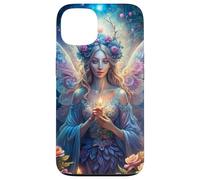 Candlelit Forest Fairy Floral Fantasy Moonlight Glow Look Carcasa para iPhone 13