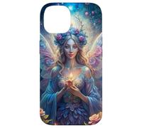 Candlelit Forest Fairy Floral Fantasy Moonlight Glow Look Carcasa para iPhone 14