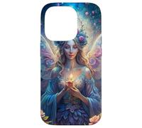 Candlelit Forest Fairy Floral Fantasy Moonlight Glow Look Carcasa para iPhone 14 Pro