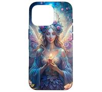 Candlelit Forest Fairy Floral Fantasy Moonlight Glow Look Carcasa para iPhone 16 Pro