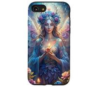 Candlelit Forest Fairy Floral Fantasy Moonlight Glow Look Carcasa para iPhone SE (2020) / 7/8