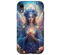 Candlelit Forest Fairy Floral Fantasy Moonlight Glow Look Carcasa para iPhone XR
