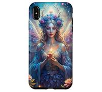 Candlelit Forest Fairy Floral Fantasy Moonlight Glow Look Carcasa para iPhone XS MAX