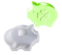 Candlestick Holder Mold - Silicone Candle Bracket Mold for Plaster Art Craft | 8x6.5x3.5cm Size, 31g Lightweight, DIY Centerpiece Table Decoration for Living Room Wedding Party Dinner Home