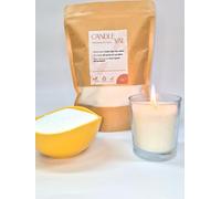 CANDLEVAL Acido estearico para Hacer Velas. Estearina para hacer velas aromaticas caseras Aditivo endurecedor fabricacion velas en casa candle making.100% vegetal Fabricado en España. 1 KG