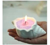 CANDLEVAL Cera Arena para Fabricación de Velas con Mechas - Kit para Hacer Velas DIY - 10 Colores de Gránulos de Cera de Vela con 5 Mechas - Perlas de Vegetal para (Naranja, 1 KG)