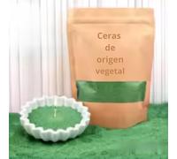 CANDLEVAL Cera Arena para Fabricación de Velas con Mechas - Kit para Hacer Velas DIY - 10 Colores de Gránulos de Cera de Vela con 5 Mechas - Perlas de Vegetal para (Verde, 600 gr)