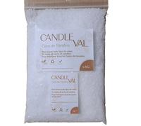 Candleval Parafina en perlas para fabricar velas de gran calidad y muy facil manipulacion parafina con gran capacidad de absorción de colorantes y de esencias para lograr una vela perfecta