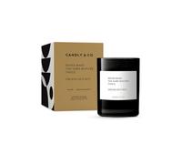 Candly&Co No. 2 Nunca cometas el mismo error dos veces/Vela perfumada de lujo / 100% soja/Vidrio ahumado/Mecha de algodón / 250 g/Ron, romero, violeta, jazmín, sándalo, enebro de Virginia