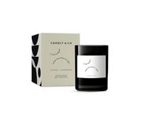 Candly&Co No. 3 It will happen/Vela perfumada de lujo/100% soja/vidrio ahumado/mecha de algodón/250 g/cítricos frescos, canela, flores blancas, vainilla dulce, madera de cedro, ámbar/producción UE