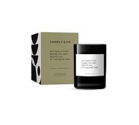 Candly&Co No. 4 Establece metas que te asusten/Vela perfumada de lujo/100% soja/Vidrio ahumado/Mecha de algodón/250 g/Pino, pachulí, sándalo, cedro, musgo de roble, vainilla cremosa, abeto balsámico