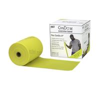 Cando Banda elástica para ejercicios, Amarillo/Más Ligera, 46 m