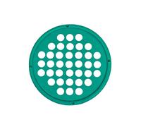 Cando Dispositivo Para Rehabilitación de Los dedos, la Muñeca y el Antebrazo, Verde/Moderado, 17 cm- sin látex