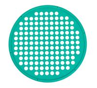 Cando Dispositivo Para Rehabilitación de Los dedos, la Muñeca y el Antebrazo, Verde/Moderado, 36 cm-sin látex