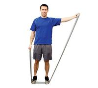 CanDo Go-Band Banda de Ejercicio en Rollo 45 m - Plata (Muy Fuerte) - Banda de Resistencia Profesional para Fisioterapia y Terapia Ocupacional