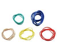 CanDo Set Adicional de Bandas Sin Látex para Ejercitadores de Mano - 25 bandas de resistencia para ejercitadores ajustables de agarre y dedos