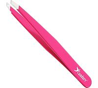 Candure Pinzas Depilar Profesionales - Pinzas Cejas para Depilación Acero Inoxidable Pinzas Inclinadas Precisión Antideslizante Pinza de pelo para Encarnados Para Hombres y Mujeres 1 Pieza