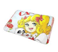 Candy 3D Anime Manga Girl Comics Felpudos Antideslizantes Felpudo de Suelo Alfombra Lavable para Entrada a la Cocina Dormitorio Tapetes para los pies - 40x60cm