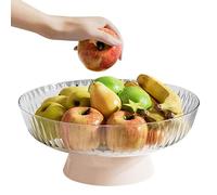 Candy And Snack Placement Bandeja, Bandeja De Frutas Transparente Para Centro De Mesa | Basino De Frutas Ligero Estable Y Sólido Para El Teléfono Móvil