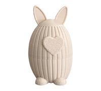 Candy Bowl - Bonita Caja En Forma De Conejo De Pascua Impresa En 3D | Contenedor Portabocadillos Decorativo Plano De Dulces De Mesa Para Fiesta De Cocina En La Oficina, Almacenamiento De Dulces De