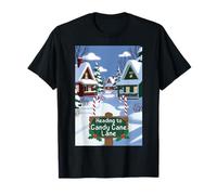 Candy Cane Candy Lane Christmas 2025 Camiseta