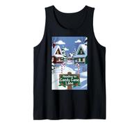 Candy Cane Candy Lane Christmas 2025 Camiseta sin Mangas