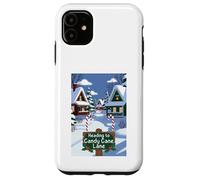 Candy Cane Candy Lane Christmas 2025 Carcasa para iPhone 11