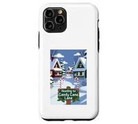 Candy Cane Candy Lane Christmas 2025 Carcasa para iPhone 11 Pro