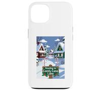 Candy Cane Candy Lane Christmas 2025 Carcasa para iPhone 13
