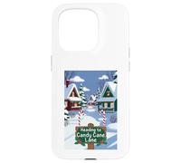 Candy Cane Candy Lane Christmas 2025 Carcasa para iPhone 15 Pro