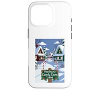 Candy Cane Candy Lane Christmas 2025 Carcasa para iPhone 16 Pro