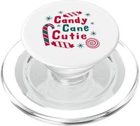 Candy Cane Cutie, Divertida Familia navideña a Juego PopSockets PopGrip para MagSafe