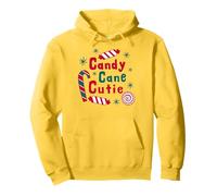 Candy Cane Cutie, Divertida Familia navideña a Juego Sudadera con Capucha