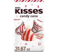 Candy Cane Kisses Stand Up Bag, 34 onzas.