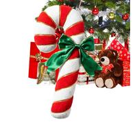 Candy Cane Pillow, Cute Decorative Stuffed Lollipop Cushion