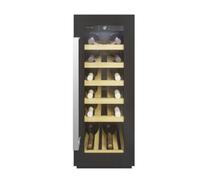 CANDY CCVB30 CANTINA CANTINETTE DE VINO EMPOTRADA 19 BOTELLAS 6 ESTANTES NEGRO